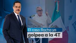 They point out that Rubén Rocha fled Sinaloa while the government tries to downplay the crisis