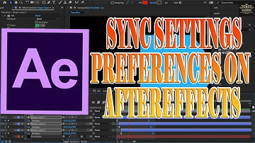 Sync Settings Preferences on AfterEffects | AfterEffects Ultimate Guide | 096 #adobeaftereffects