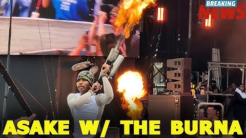 Wireless Fest 2024: ASAKE Giving BURNA BOY a RUN FOR HIS MONEY As KING OF AFROBEATS!