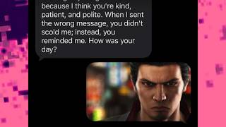 Kiryu Hates Spam Texts
Thank you to my Channel Members:
tkmagic
LyricalLuscinia
Spooky Pebbles
RobertScrivener
Gotan Juu
Reze2008
Snupbil
Support this channel to get access to these perks:
https://www.youtube.com/channel/UCz2nsInCAwOPCgIUS6I7_SQ/join
Thank you for watching!
Want more videos? Please support me on Kofi for better videos.
Kofi: https://ko-fi.com/andybonkerson
#yakuza #yakuzameme #yakuzaseries #memes #voiceacting Kiryu Hates Spam Texts