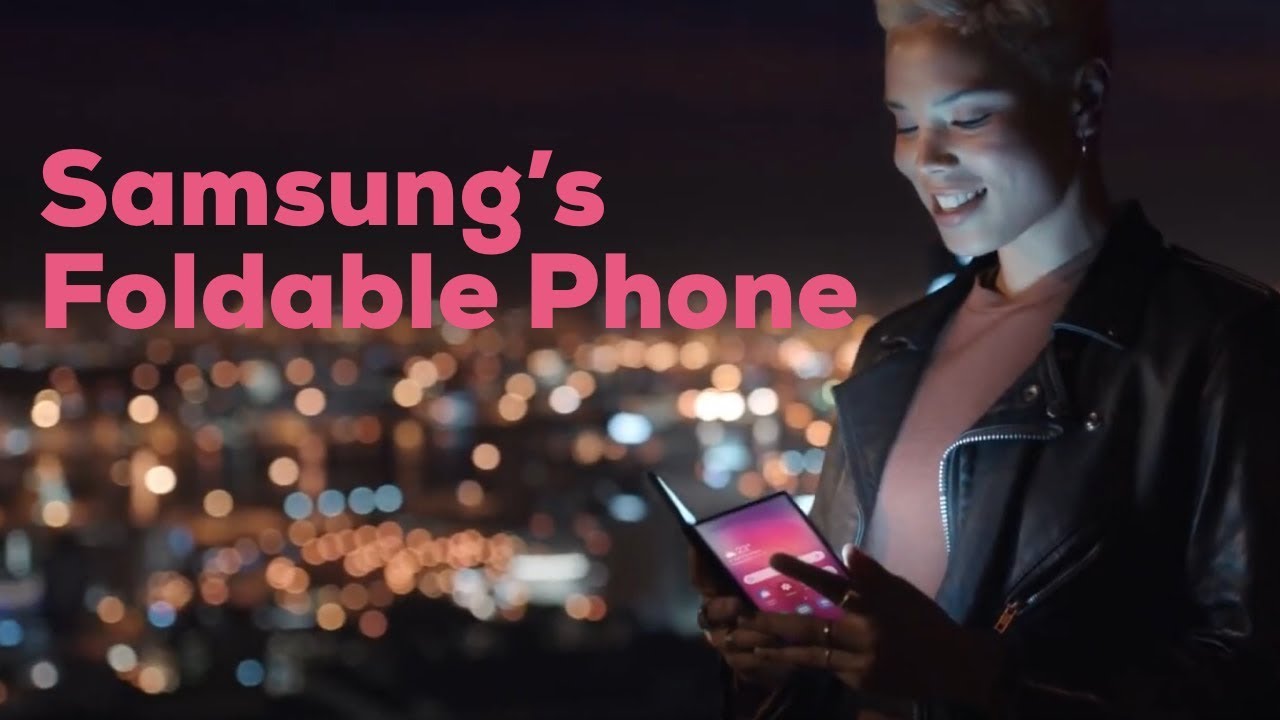 Samsung shows its foldable phone as part of its vision of the future computadora lenovo