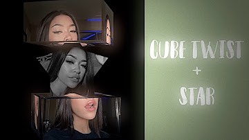 Cube twist + Star! | VideoStar Tutorial