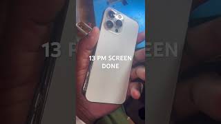 Screen of iPhone 13 PM done #smartphone #tablet #tech #alexa