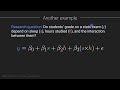 Common statistical tests: regression