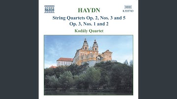 String Quartet in E-Flat Major, Op. 2, No. 3, Hob.III:9: II. Menuetto