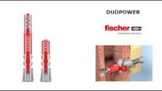 Нейлоновий універсальний дюбель Fischer DUOPOWER