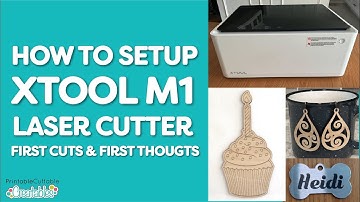 xTool M1 Laser Cutter Setup Tutorial