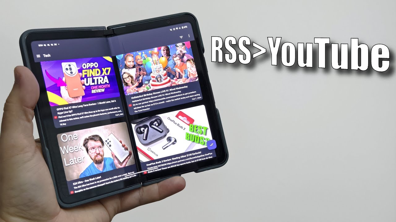 Make Your OWN YouTube with an Old School RSS Reader! - YouTube