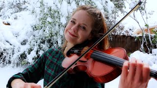 Video thumbnail of "Cold and Frosty Morning - Fiddle Tune! | Katy Adelson"