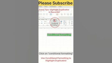Excel Trick: Highlight Duplicate Entries with Ease | Conditional Formatting | Excel Shorts