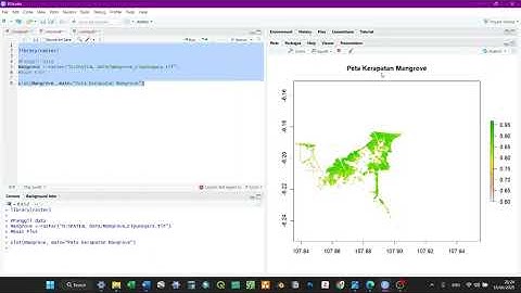 Dasar Dasar Visualisasi Data Raster Menggunakan R Studio 