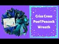 How to make a Busy Bee Criss-Cross wreath with 21in mesh