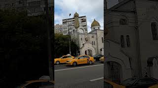 T.ME/STAROVERU : Поднятие крестов на старообрядческий храм в Москве: видео до и после