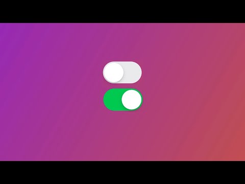 Toggle Switch On Off Button Using HTML and CSS - CodersHub