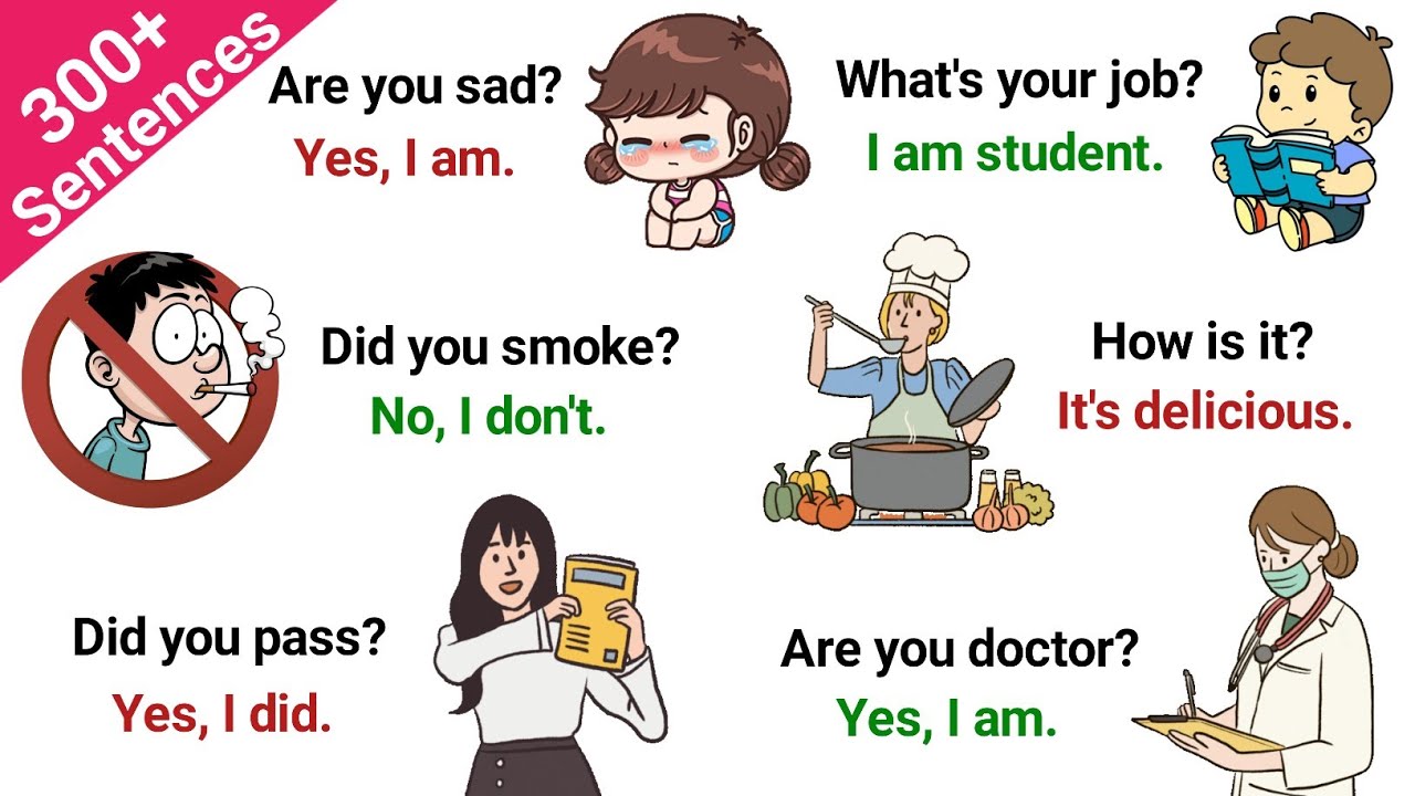 300+ Questions And Answers In 30 Minutes - In English | Daily Use ...