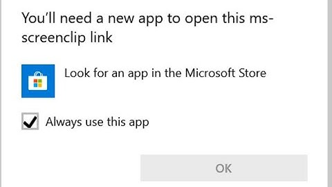How to fix Snipping tool MS-Screenclip error in Windows 11
