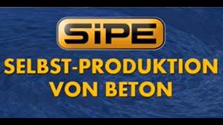 SELBSTPRODUKTION VON BETON