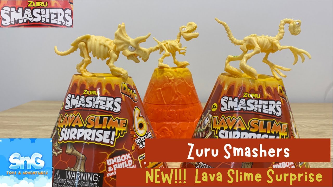 NEW!!! Zuru Smashers - Lava Slime Surprise Opening