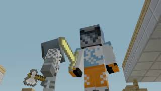 Battle minecraft animation test