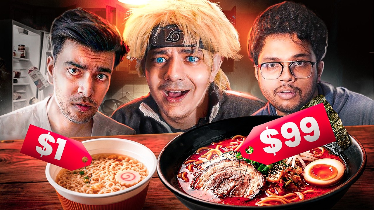 ৳99 vs ৳5,000 Taka Ramen 🍜