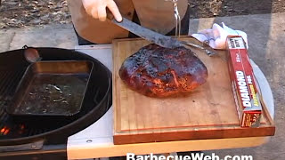 How to Grill Glazed Ham | Recipe