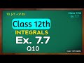Class 12th ex 7.7 q10 Ncert Book/ class 12 math ex 7.7 q10 solution/ class 12 maths exercise 7.7 q10