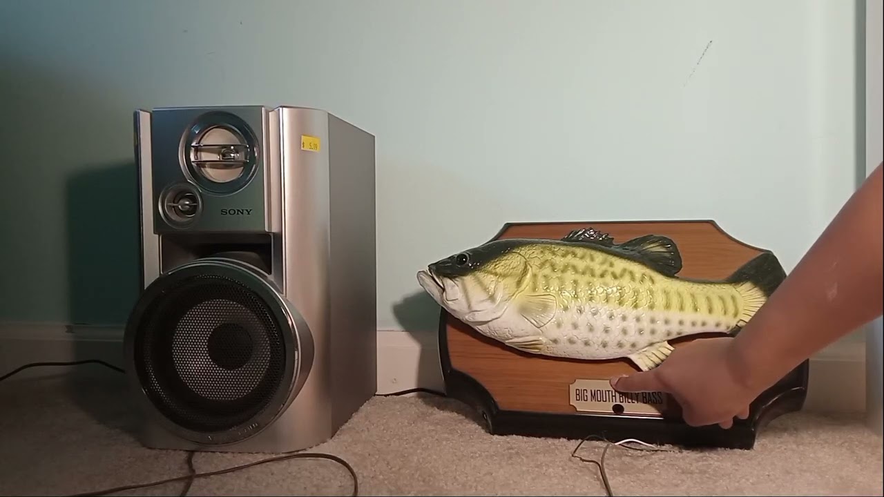 Big mouth Billy bass speaker mod