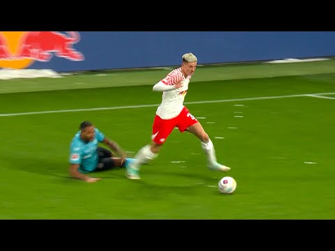Benjamin Sesko is so Powerful | Best Goals, Skills, Finishes