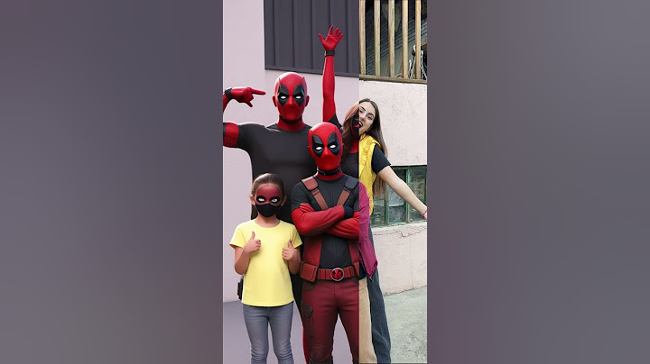 Deadpool transformation by Secret Vlog