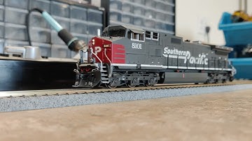 SP #8101 GE C44-9W With ESU Loksound 5 Sound Test