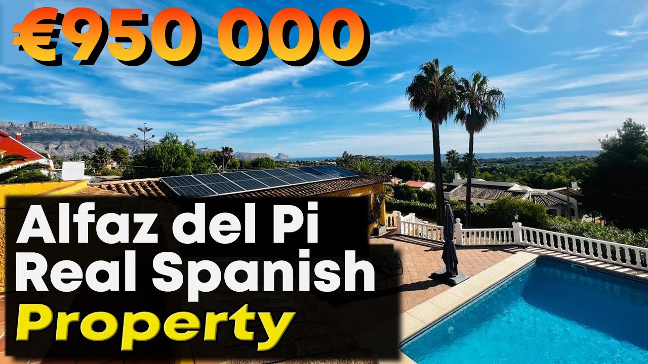 The real Spanish property just for you! | Villa in Alfaz del Pi, 7 bedroom, 6 bathrooms