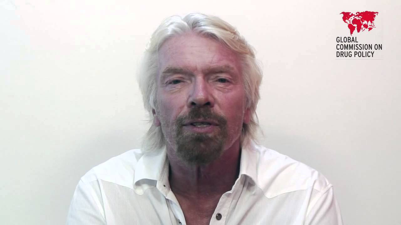 Richard Branson Shows Support for the International Drug Users Movement at AIDS 2014 event