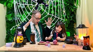 S.T.E.M Class at The English Chat | Candle Making | How to make Halloween candles.