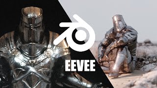 Blender 2.93 EEVEE test scene "Braggart"