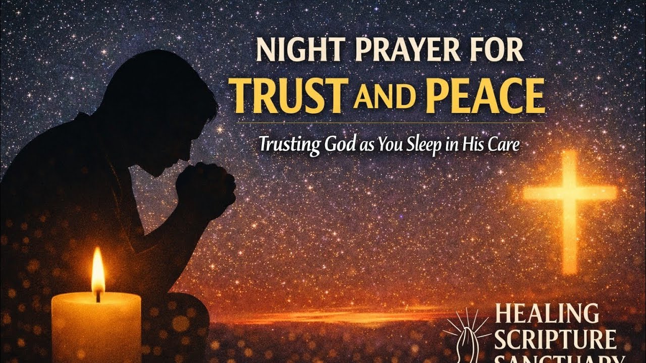 Night Prayer for Trust and Peace | Trusting God as You Sleep in His ...