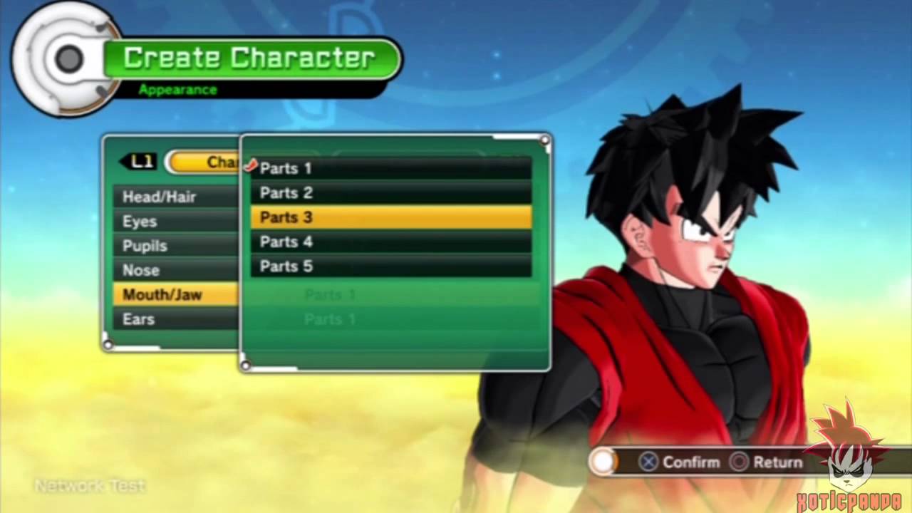 Dragon Ball Xenoverse: Male Saiyan Character Creation English Online Beta - YouTube
