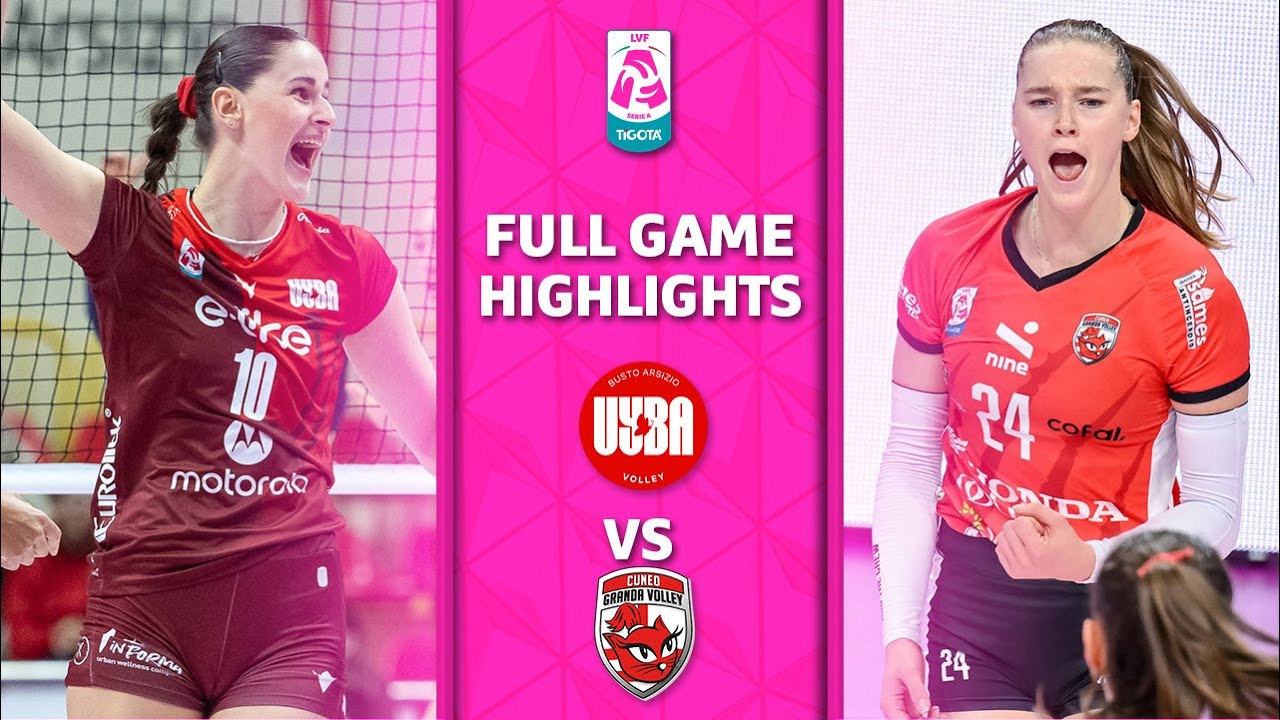 Busto Arsizio - Cuneo | Highlights | 22^ Giornata, Serie A1 Tigotà | Lega Volley Femminile 24/25 -