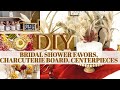 NEW ✨DIY BRIDAL SHOWER IDEAS BRIDAL SHOWER FAVORS | DIY FLORAL CENTERPIECES@Spring's Soulful Home