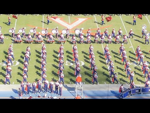 UVA Cavalier Marching Band Halftime Show vs Louisville 10/29/16