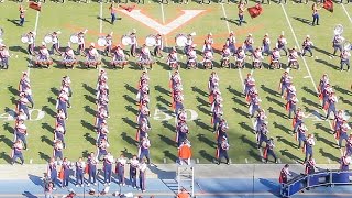UVA Cavalier Marching Band Halftime Show vs Louisville 10/29/16