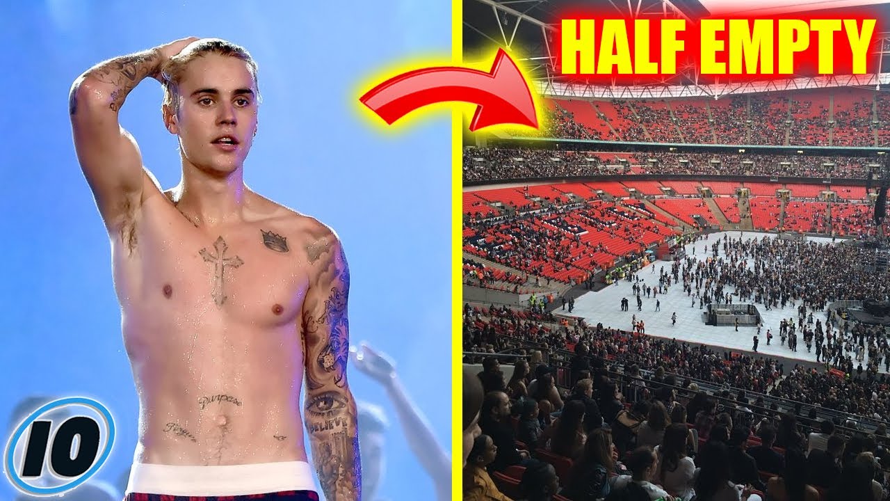 Justin Bieber Can't Sell Concert Tickets - YouTube