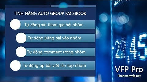 VFP Pro - Phần mềm đăng bài nhóm Facebook hàng loạt