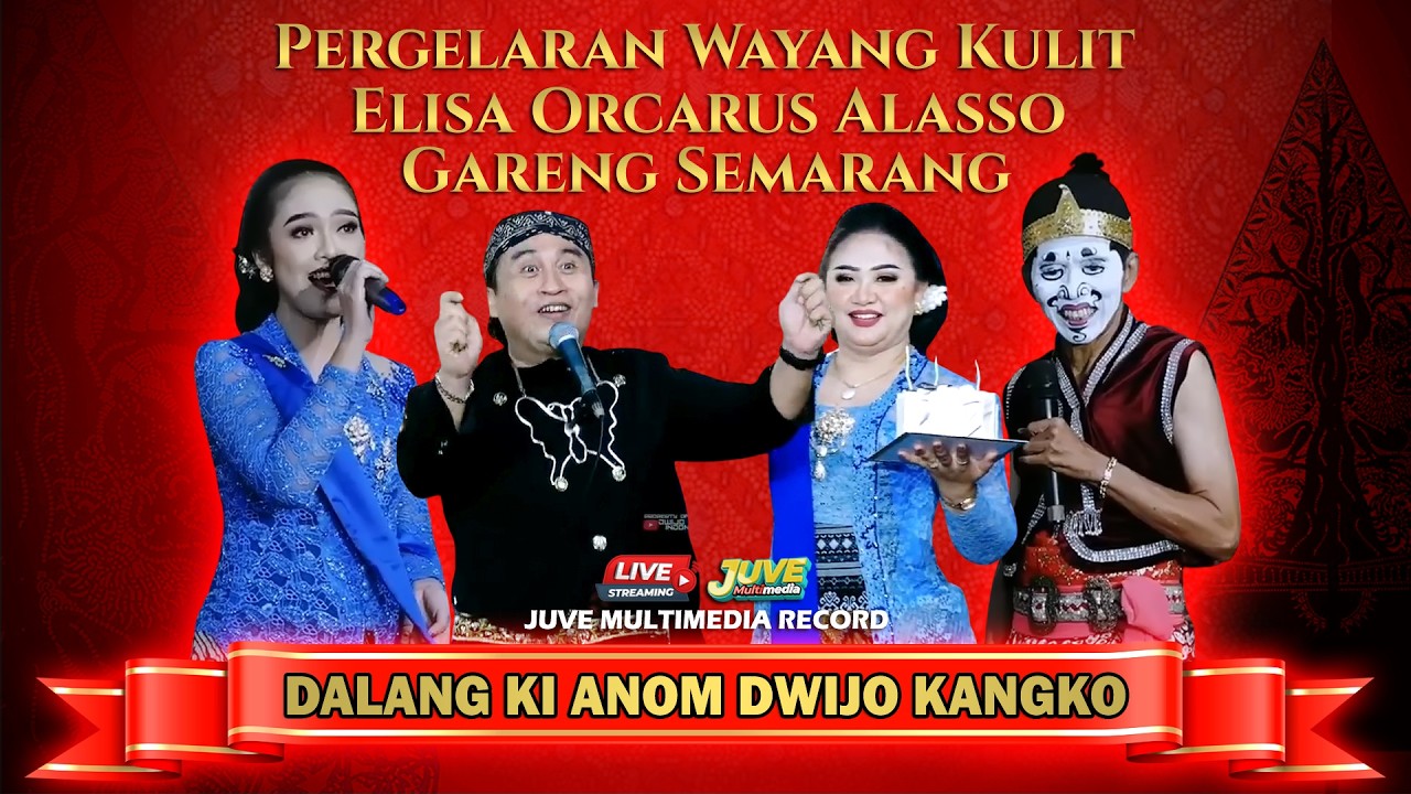 🔴 WAYANG KULIT KI ANOM DWIJO KANGKO - FEAT ELISA ORCARUS ALASO & GARENG SEMARANG (REC)