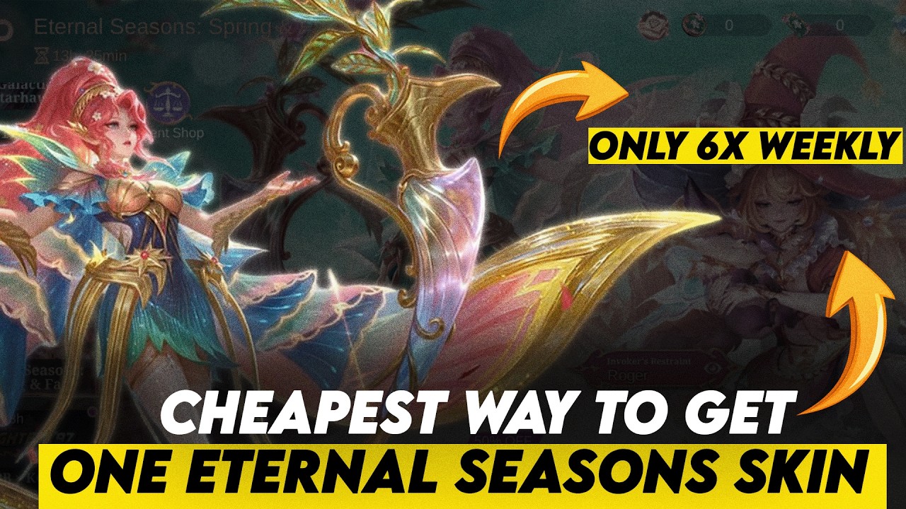 CHEAPEST WAY TO GET 1 ETERNAL SEASONS SKIN | CHEAP WAY TO GET MIYA AND FLORYN ETERNAL SEASON SKIN