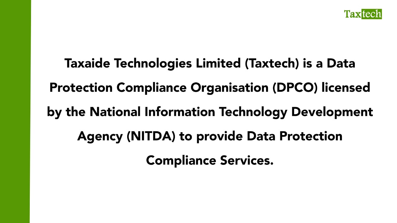 International Privacy Day - NITDA in collaboration with Taxtech