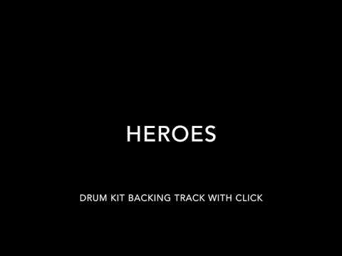 Heroes Drum Kit Backing Track With Click