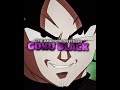 GOKU BLACK vs BOROS #vsbattle #edit #anime #dragoball #opm