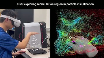 Data Abstraction for Visual and Haptic Representations in Flow Visualization