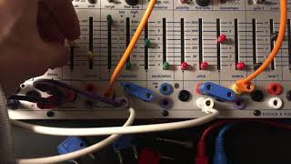 Buchla Easel Command / Auto Patch Chart #13