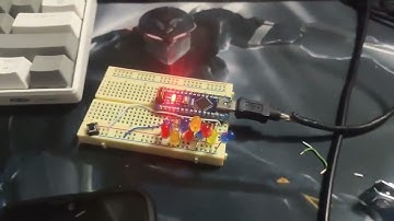 PROYECTOS CON ARDUINO - RULETA CON 10 LEDs